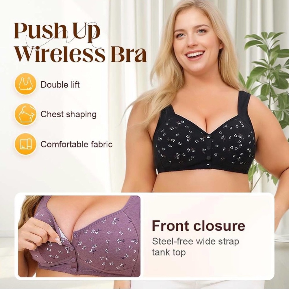 NEW Daisy Wireless Push-Up Bra
